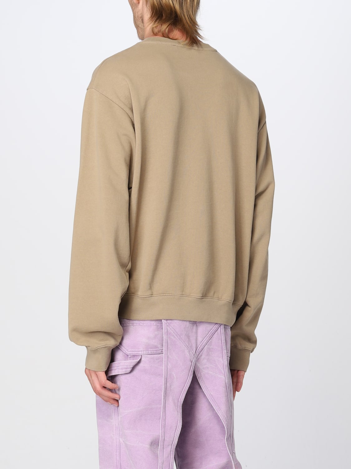 ACNE STUDIOS 스웨트셔츠: 스웨트셔츠 남성 Acne Studios, 베이지 - Img 3