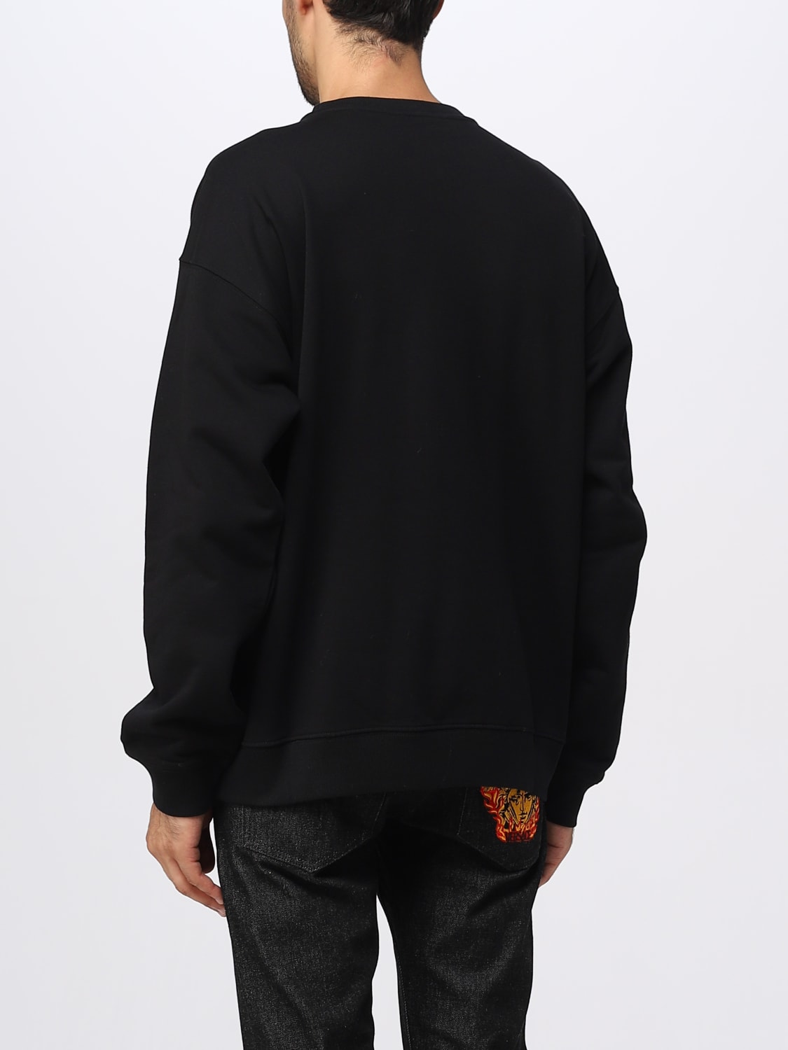 VERSACE SWEATSHIRT: Sweatshirt homme Versace, Noir - Img 3