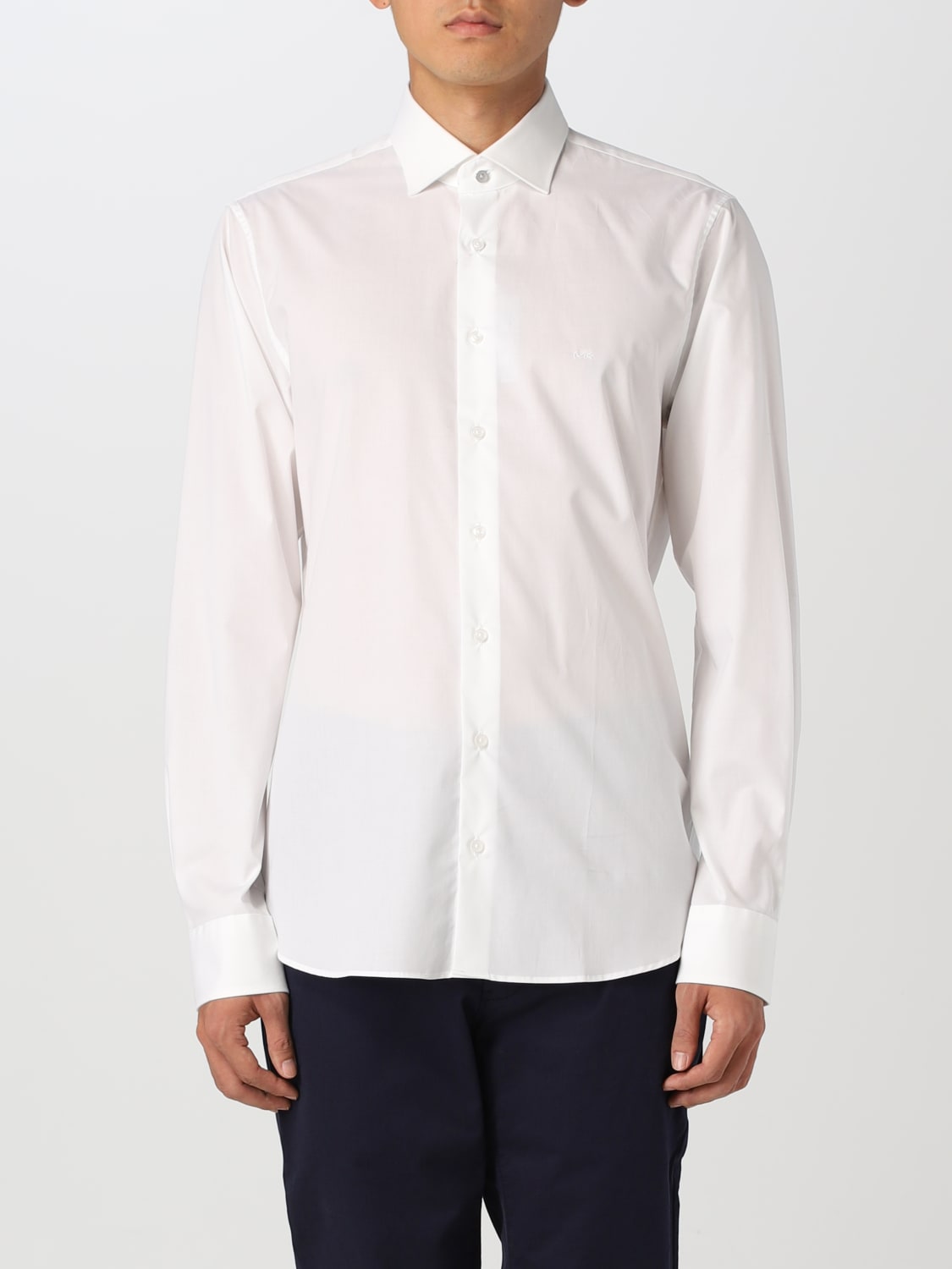 MICHAEL KORS CAMISA: Camisa hombre Michael Kors, Blanco - Img 1