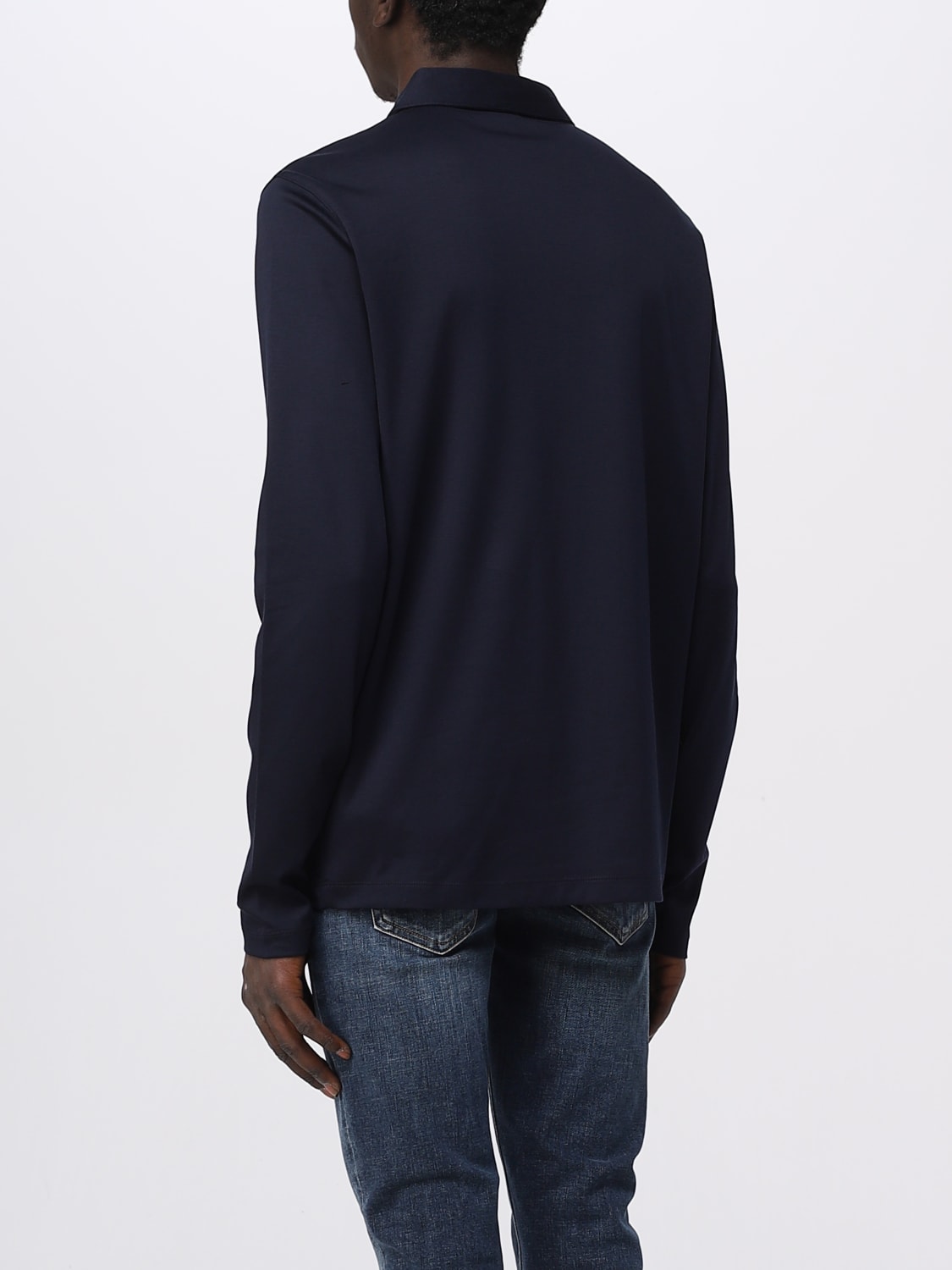 MICHAEL KORS POLO SHIRT: Michael Kors polo shirt in cotton, Blue - Img 2