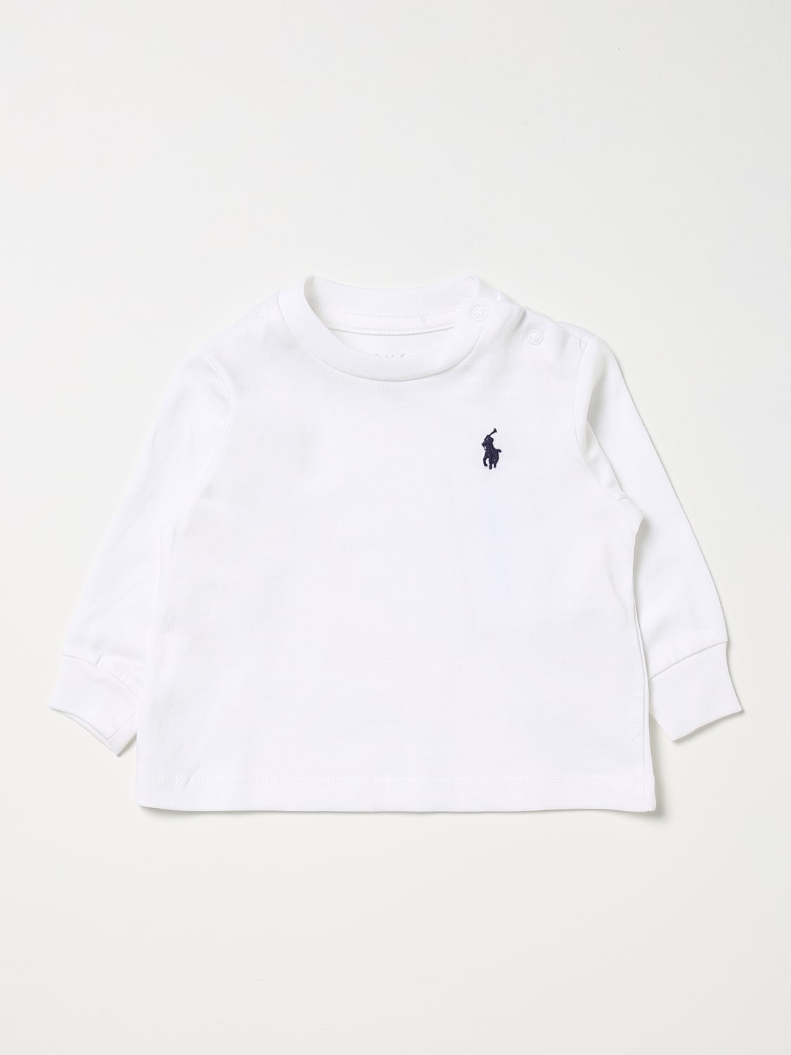 POLO RALPH LAUREN T-SHIRT: T-shirt kids Polo Ralph Lauren, White - Img 1