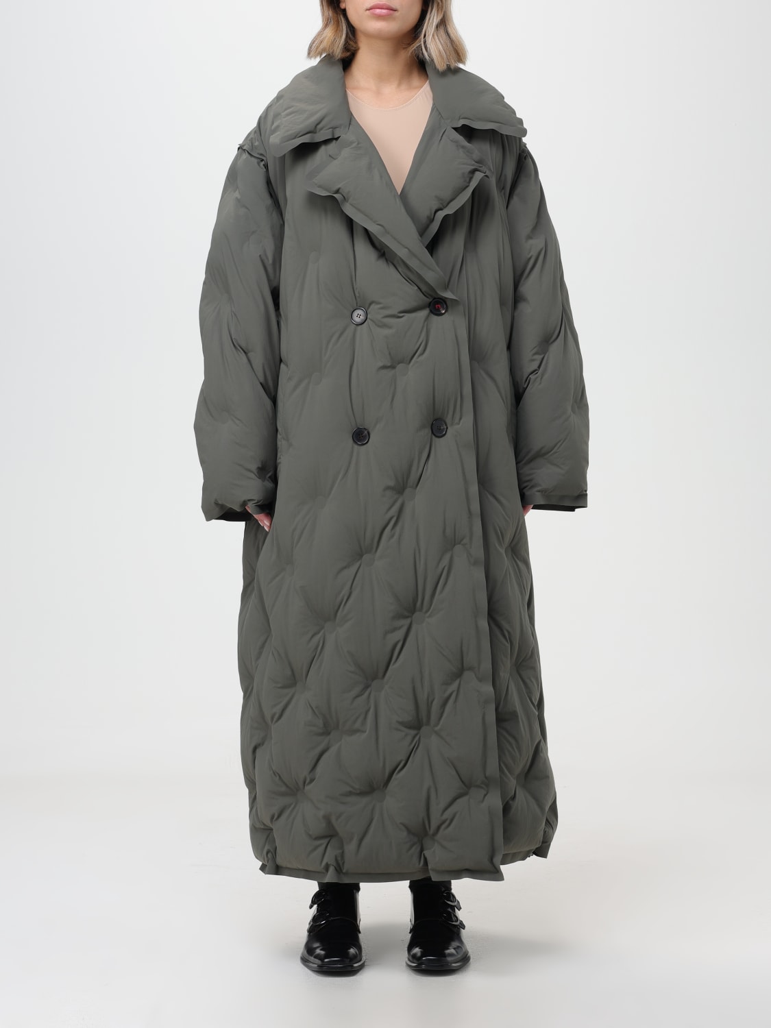 MAISON MARGIELA：コート レディース - グリーン | GIGLIO.COM