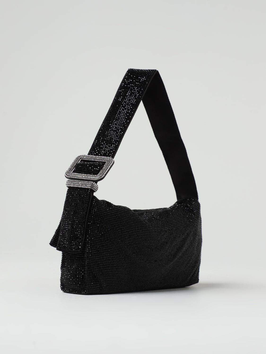 BENEDETTA BRUZZICHES SAC PORTÉ ÉPAULE: Sac porté épaule femme Benedetta Bruzziches, Noir - Img 2