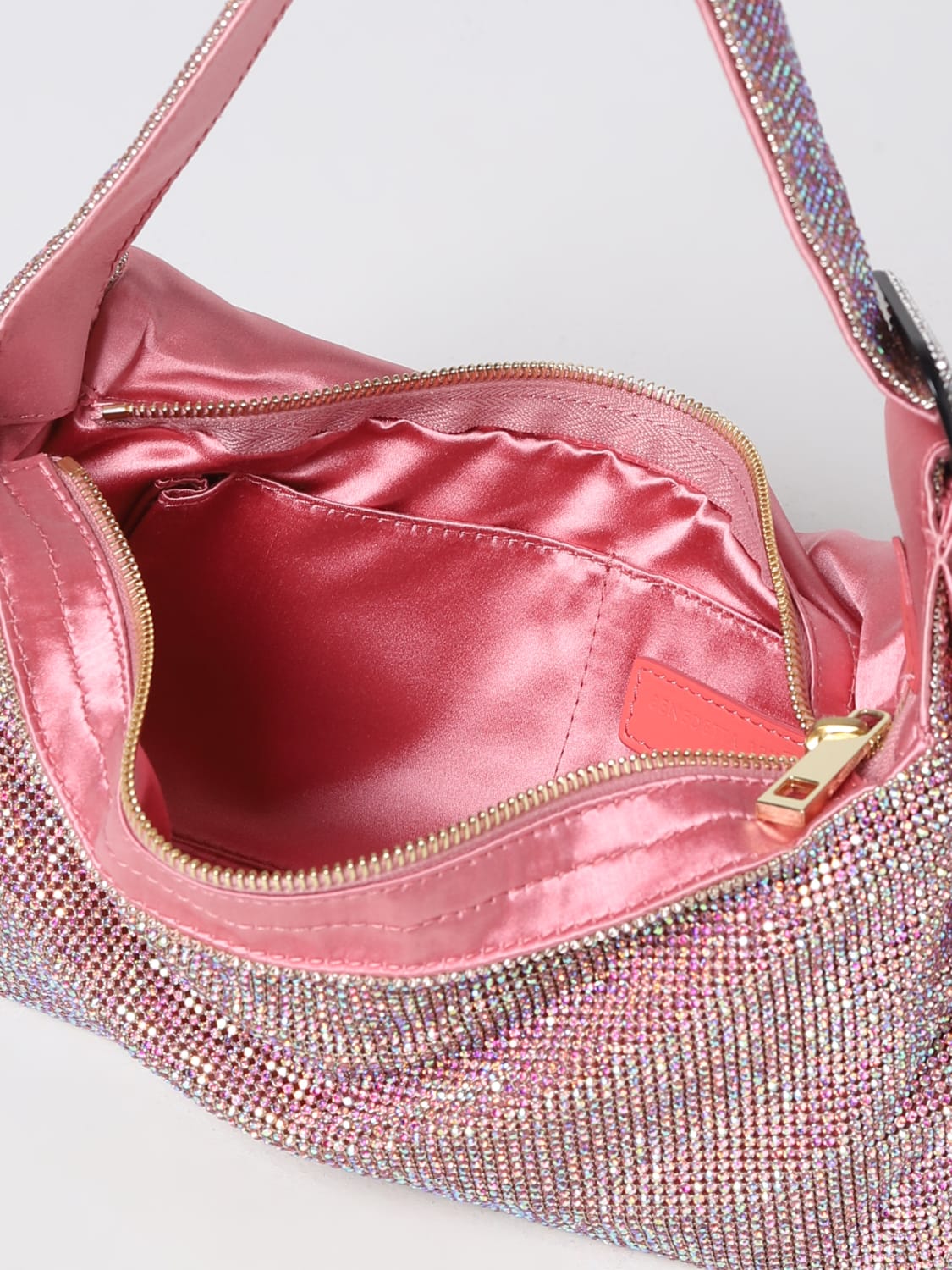 BENEDETTA BRUZZICHES SHOULDER BAG: Shoulder bag woman Benedetta Bruzziches, Pink - Img 3