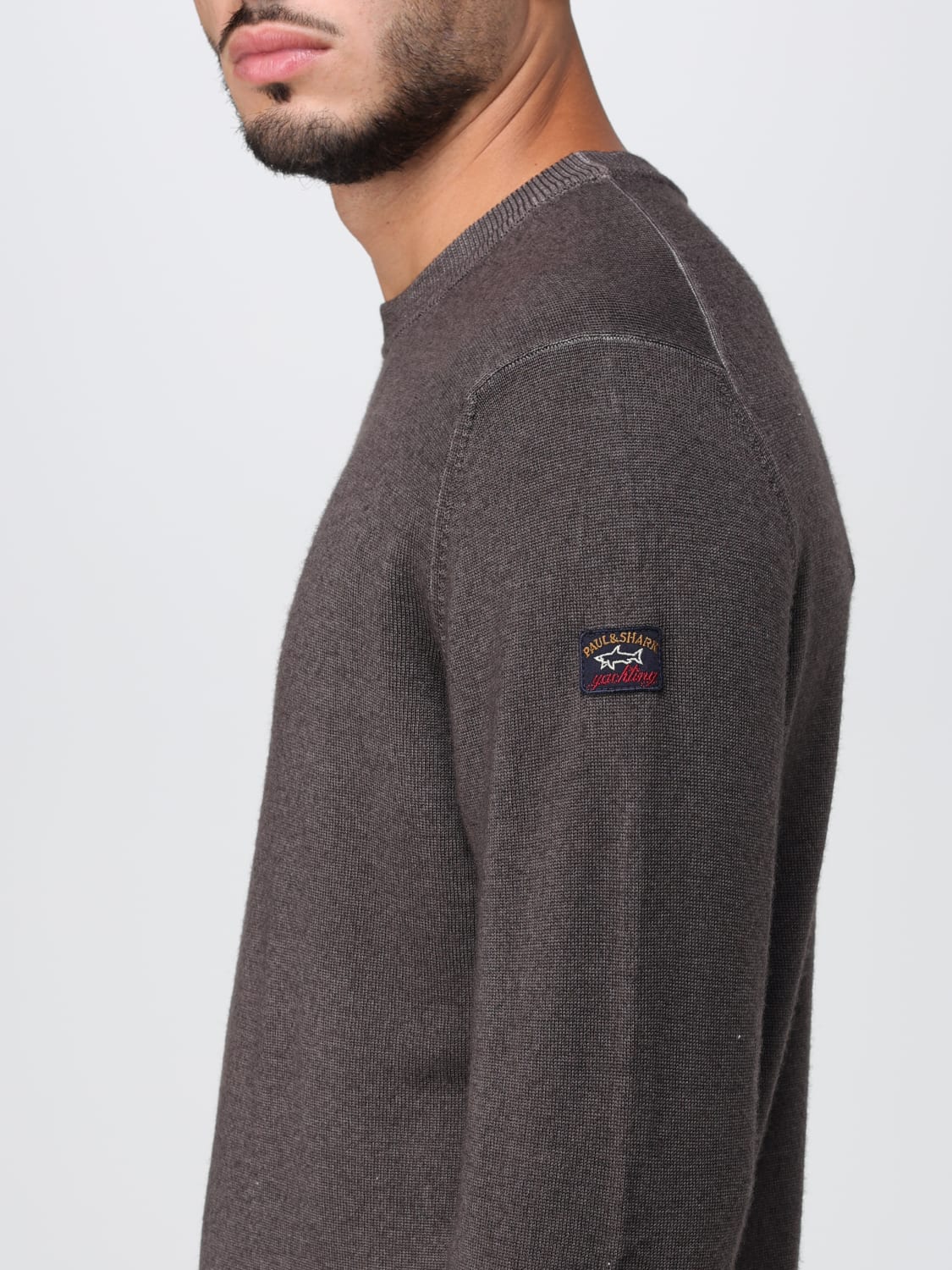 PAUL & SHARK PULL: Pull homme Paul & Shark, Marron - Img 3