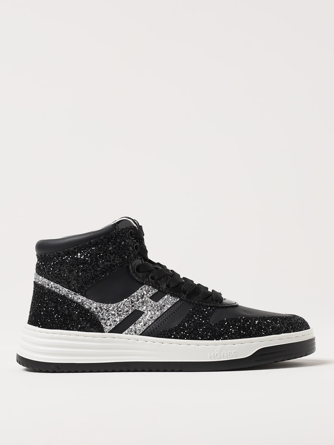 スニーカー HOGAN Woman Sneakers Black HXW6300EU40SEH 0353 Hogan Outlet: Sneakers woman - Black | Hogan sneakers