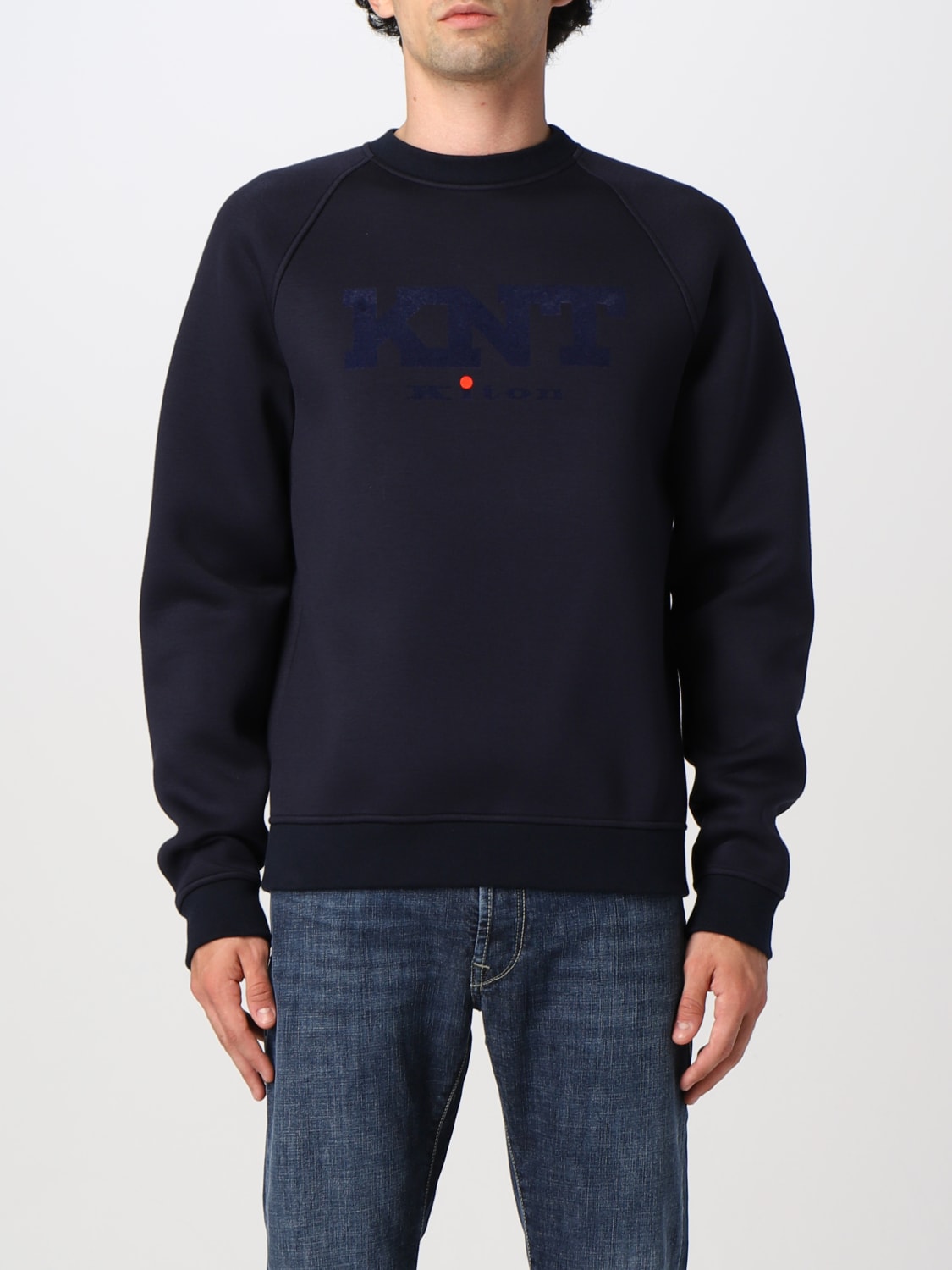 KITON SWEATSHIRT: Sweatshirt herren Kiton, Blau - Img 1