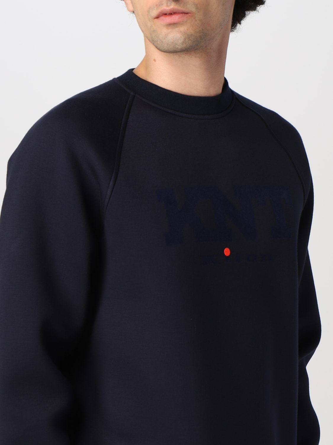 KITON SWEATSHIRT: Sweatshirt herren Kiton, Blau - Img 4