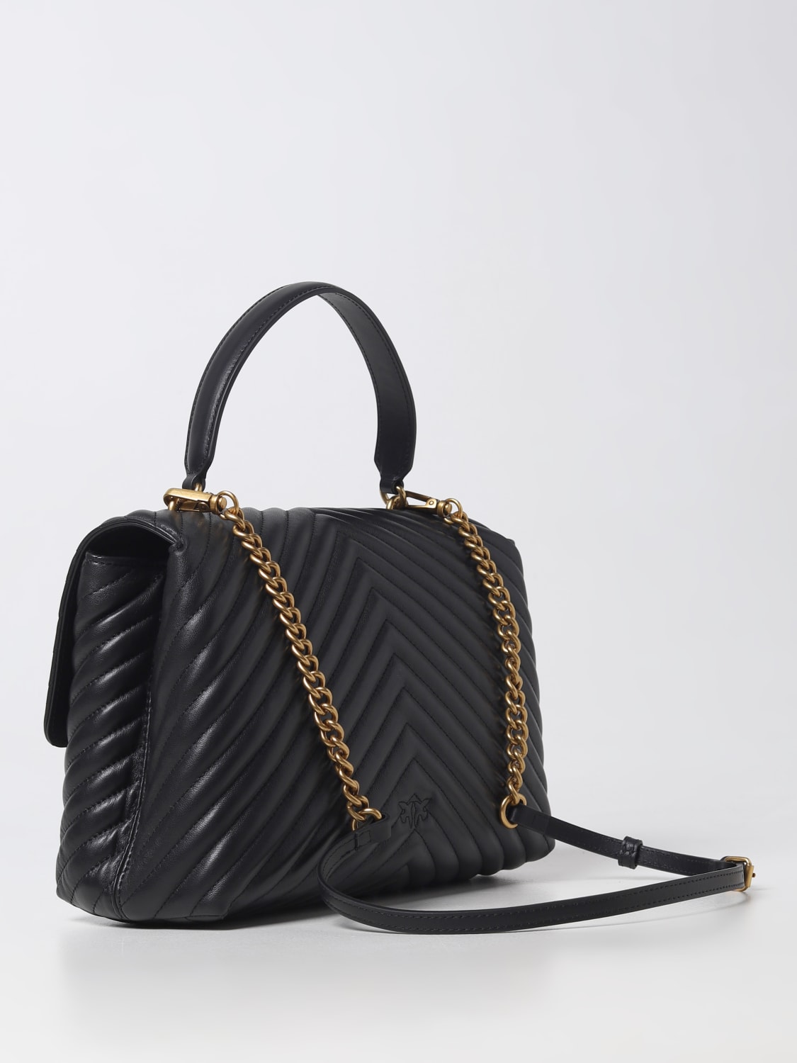 PINKO SAC À MAIN: Sac porté épaule femme Pinko, Noir - Img 2