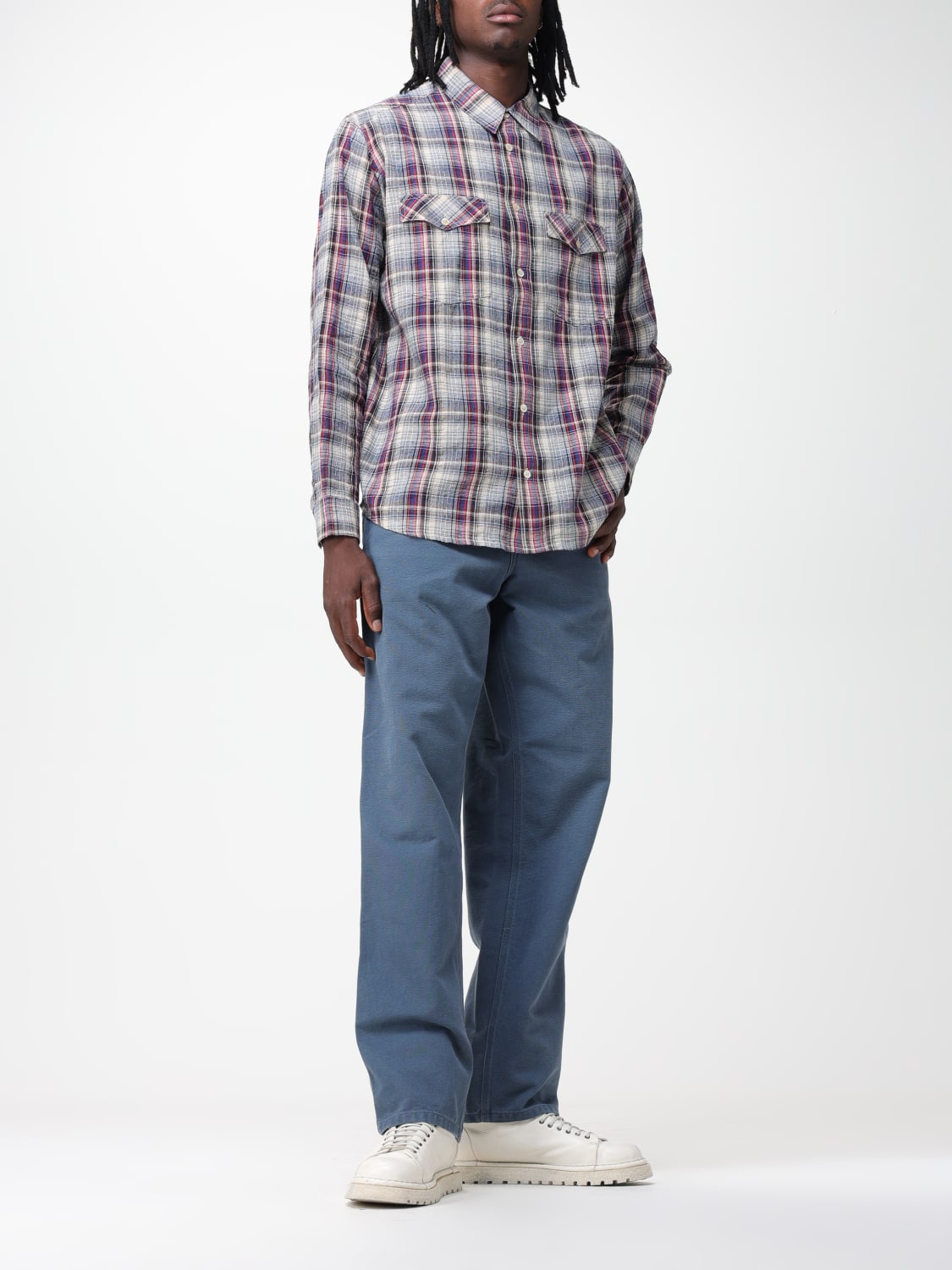 ISABEL MARANT ETOILE: shirt in cotton with check pattern