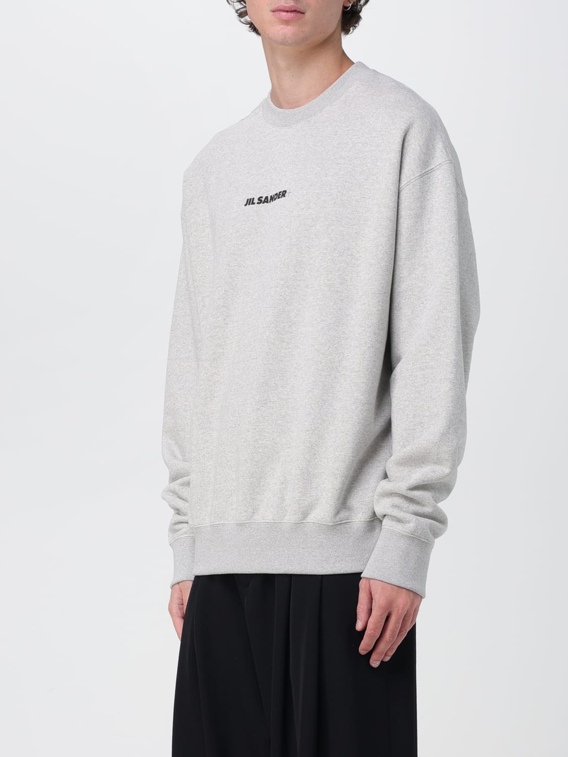 JIL SANDER SWEATSHIRT: Pullover herren Jil Sander, Grau - Img 4