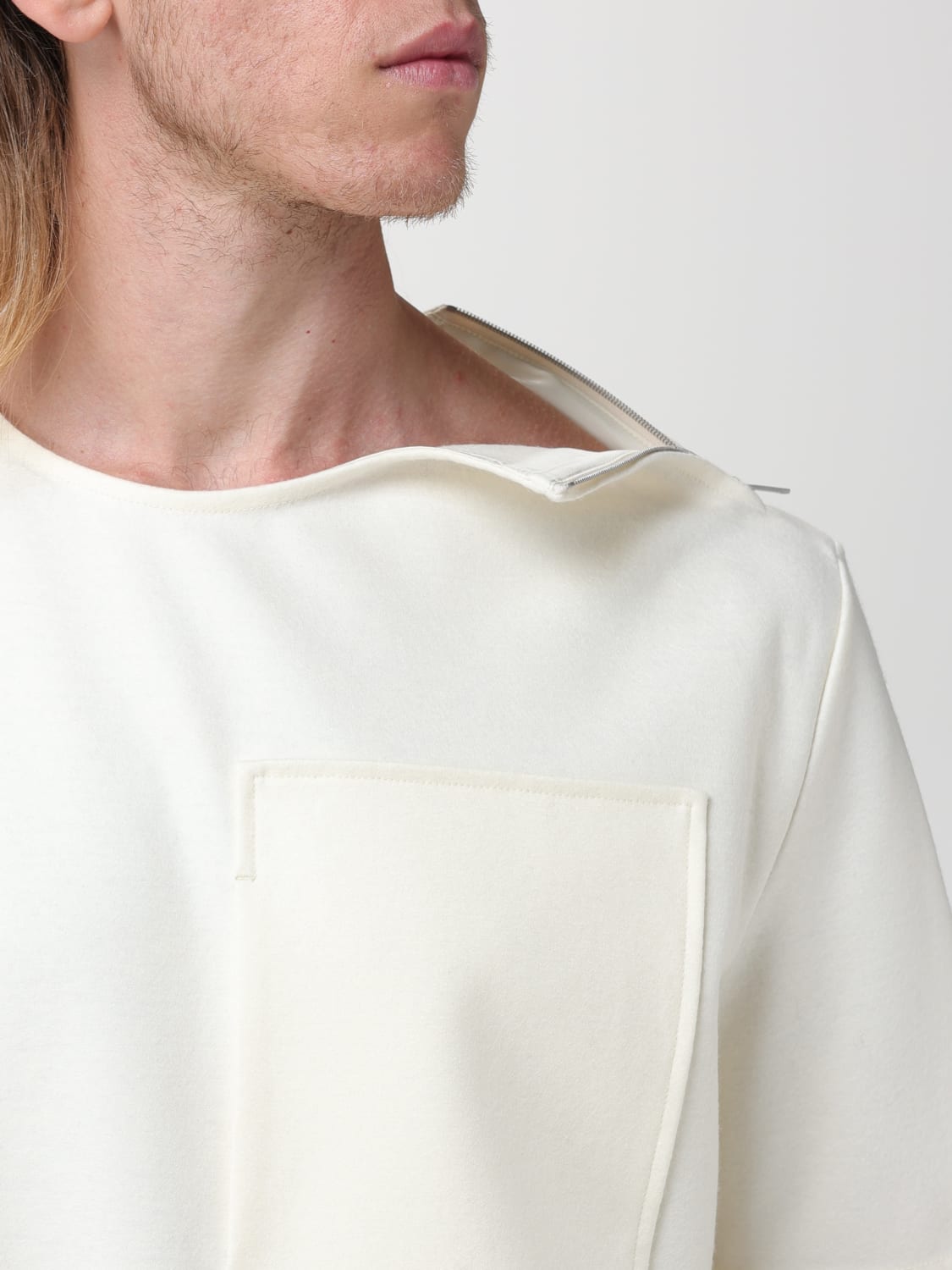 JIL SANDER T-SHIRT: T-shirt men Jil Sander, Yellow Cream - Img 5