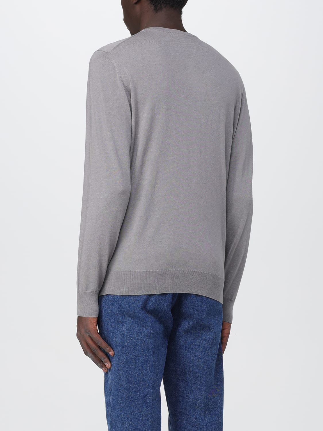 DRUMOHR MAGLIA: Maglia Drumohr in lana, Fumo - Img 2