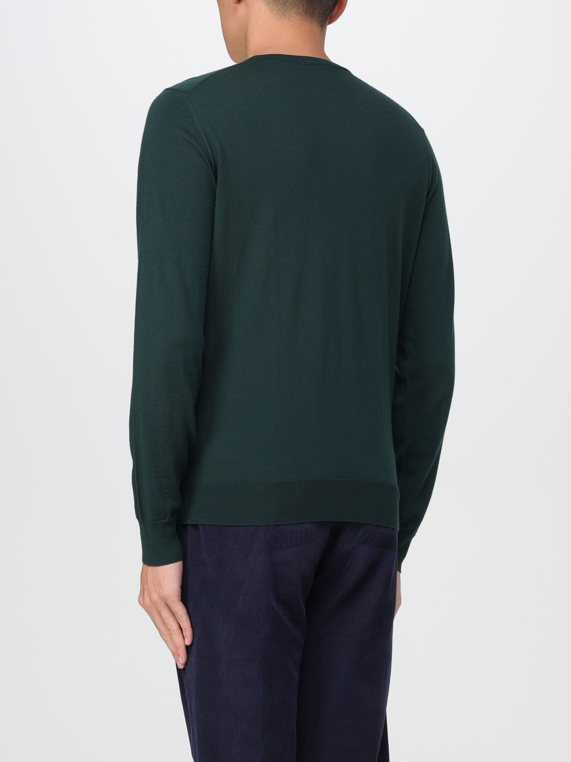 DRUMOHR MAGLIA: Maglia Drumohr in lana, Bottiglia - Img 2