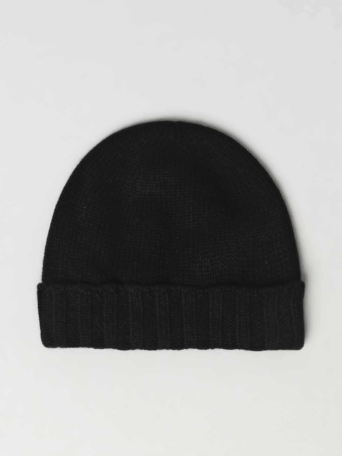 DRUMOHR CAPPELLO: Cappello Drumohr in cashmere tricot, Nero - Img 2