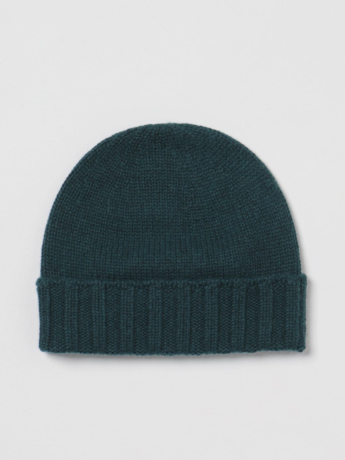 DRUMOHR HAT: Drumohr hat in tricot cashmere, Green - Img 2