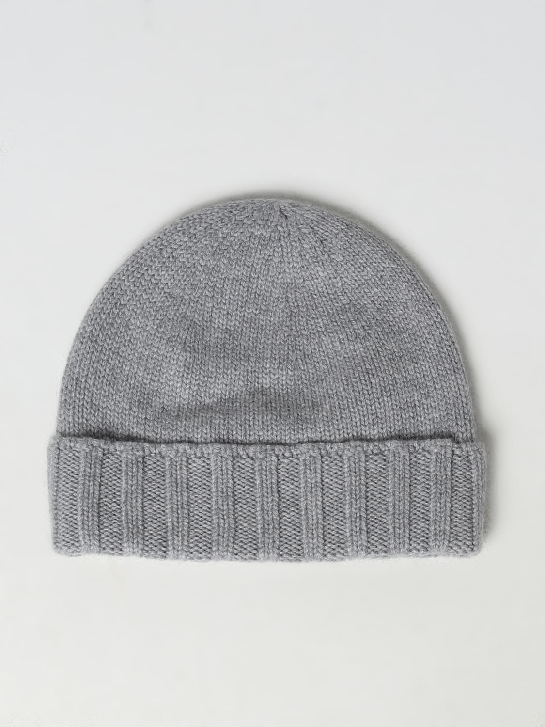 DRUMOHR CAPPELLO: Cappello Drumohr in cashmere tricot, Grigio - Img 2