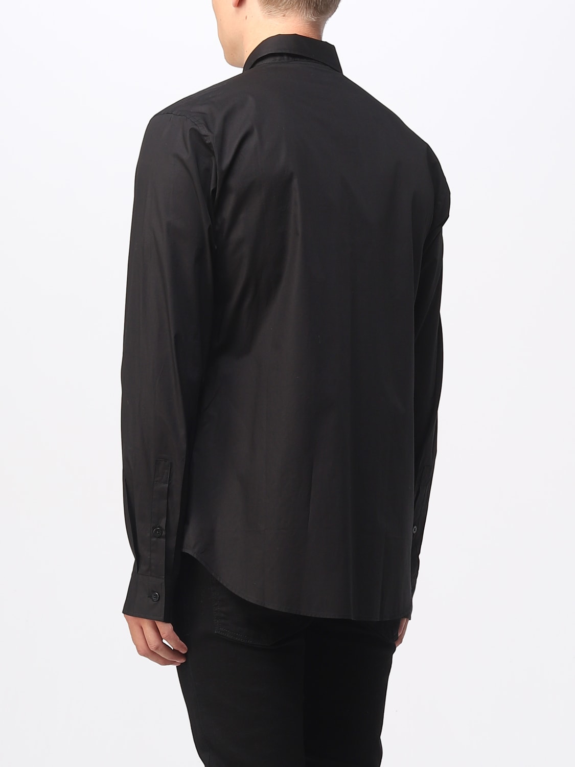 VERSACE JEANS COUTURE CAMISA: Camisa hombre Versace Jeans Couture, Negro - Img 2