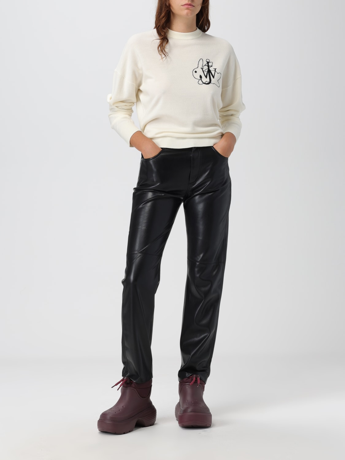 JW ANDERSON PULLOVER: Pullover damen Jw Anderson, Weiß - Img 2