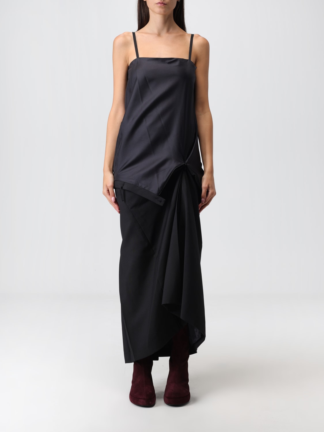 MAISON MARGIELA DRESS: Maison Margiela wool suit, Black - Img 1