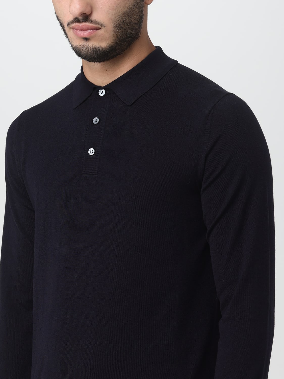 ZANONE POLO SHIRT: Polo shirt men Zanone, Blue - Img 3