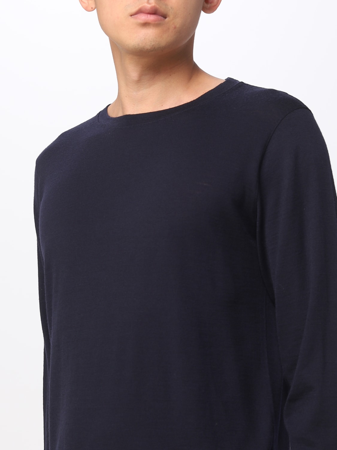 ZANONE SWEATER: T-shirt men Zanone, Navy - Img 3