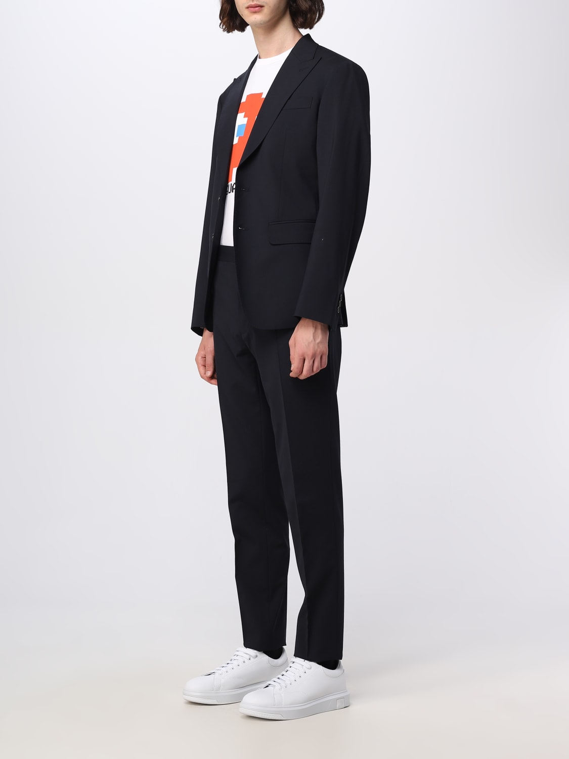 DSQUARED2 SUIT: Suit men Dsquared2, Blue - Img 4