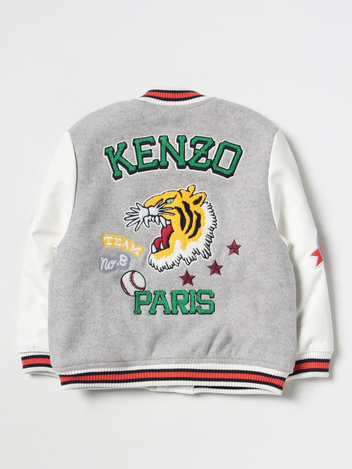 KENZO KIDS ジャケット: ジャケット ボーイ Kenzo Kids, グレー - Img 2