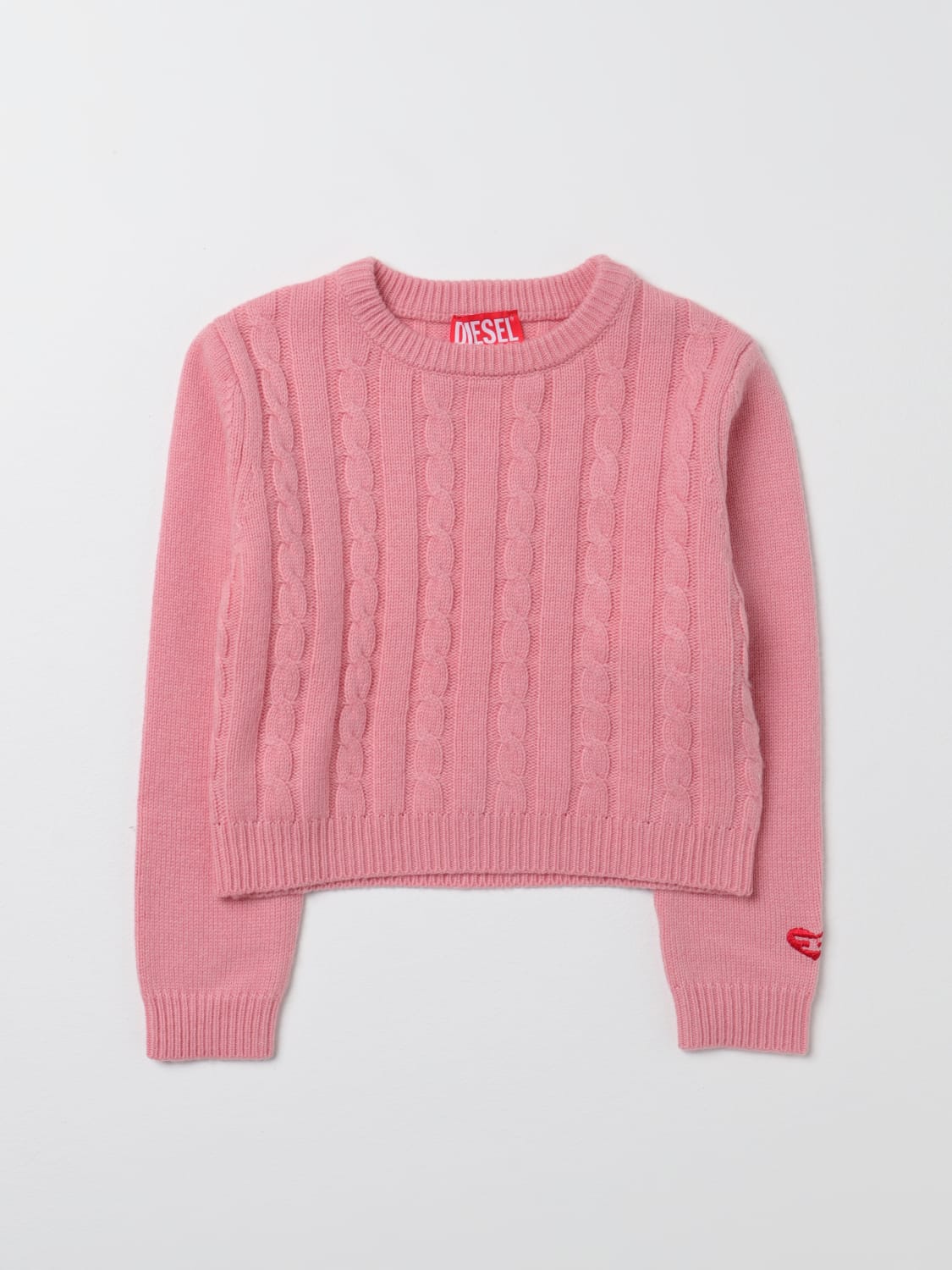 DIESEL SWEATER: Sweater kids Diesel, Pink - Img 1