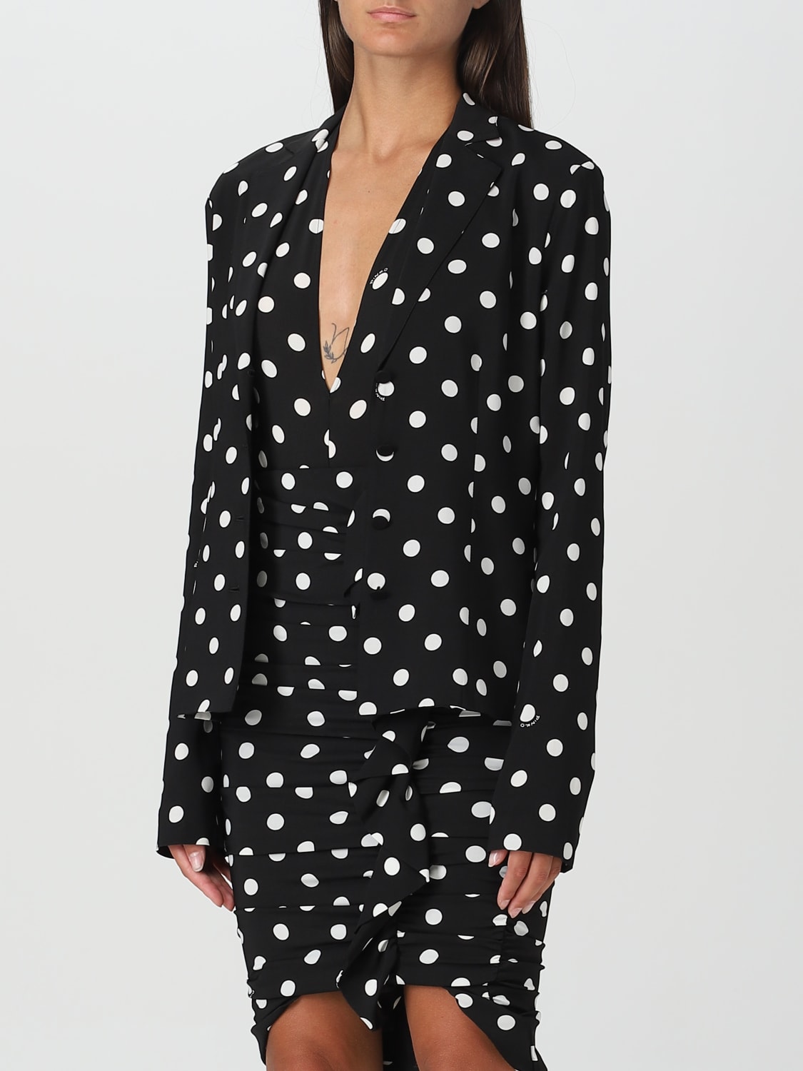 アウターその他 PINKO Woman Blazer Black 102070A133 ZZ2 Pinko Outlet: Blazer woman - Black | Pinko blazer 102070A133