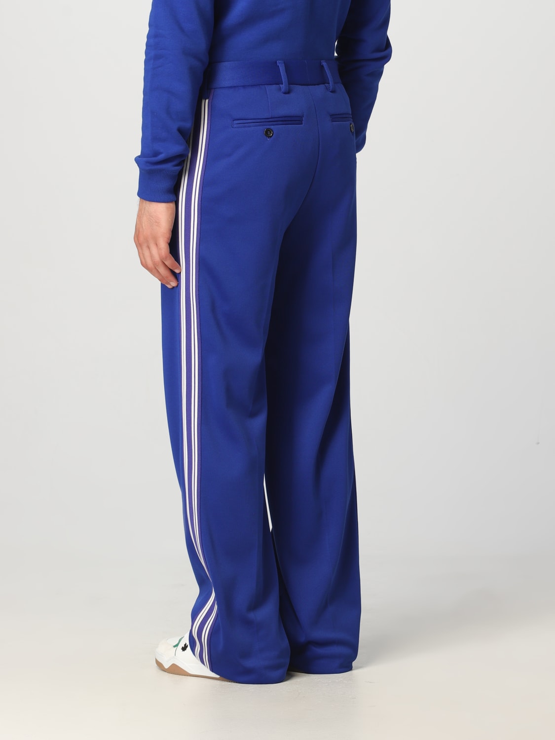 MSGM PANTALON: Pantalon homme MSGM, Bleu - Img 3