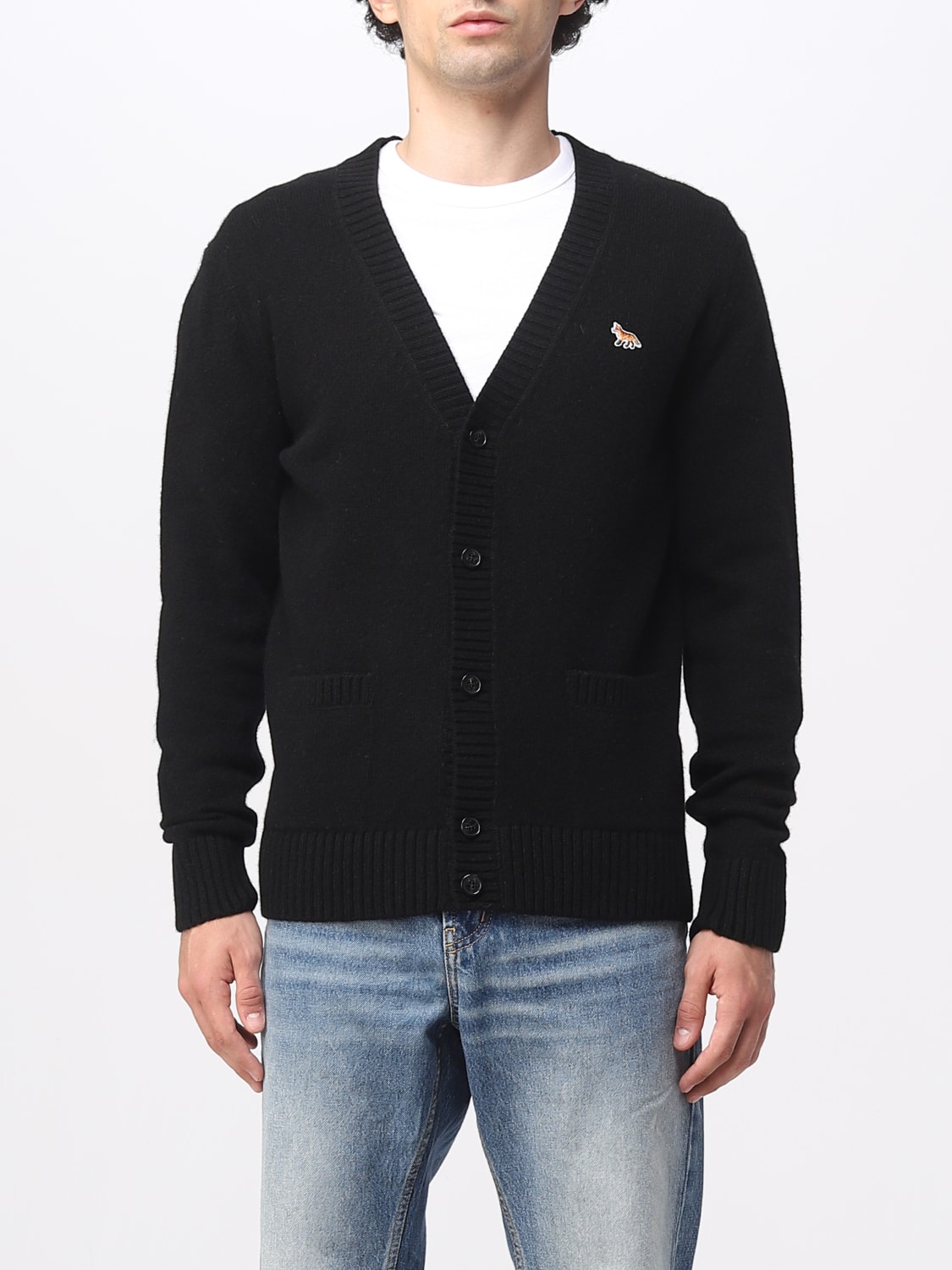 Maison Kitsuné wool cardigan