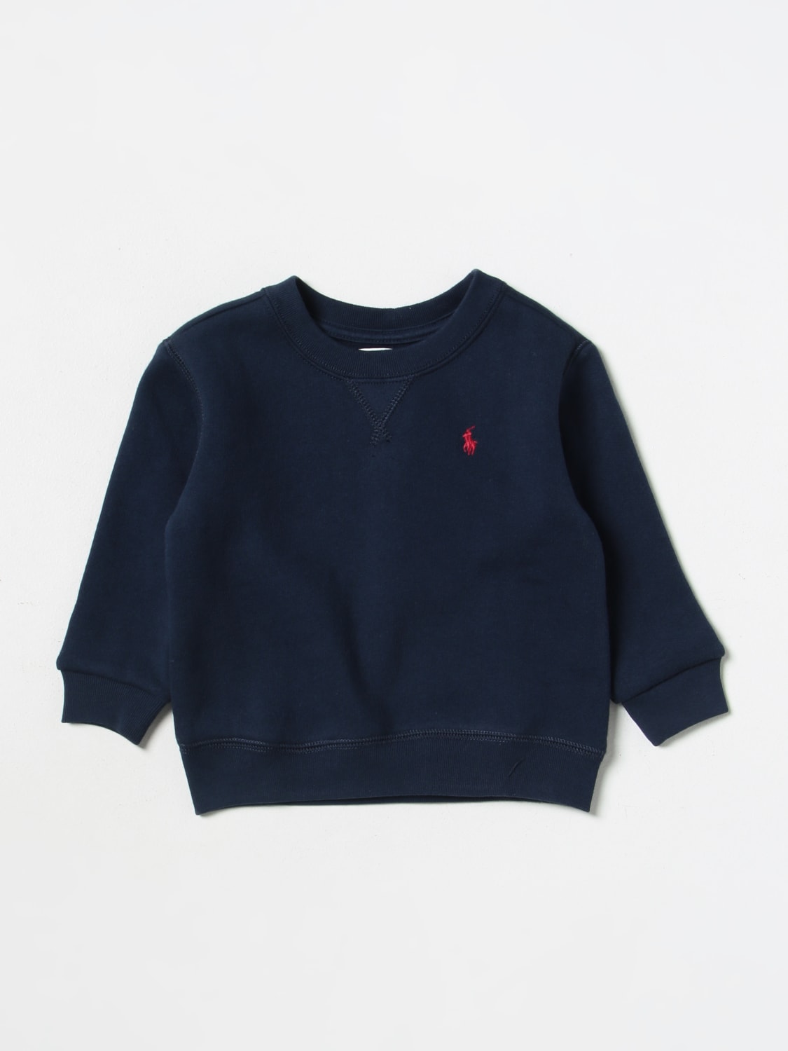 POLO RALPH LAUREN SWEATER: Sweater kids Polo Ralph Lauren, Navy - Img 1
