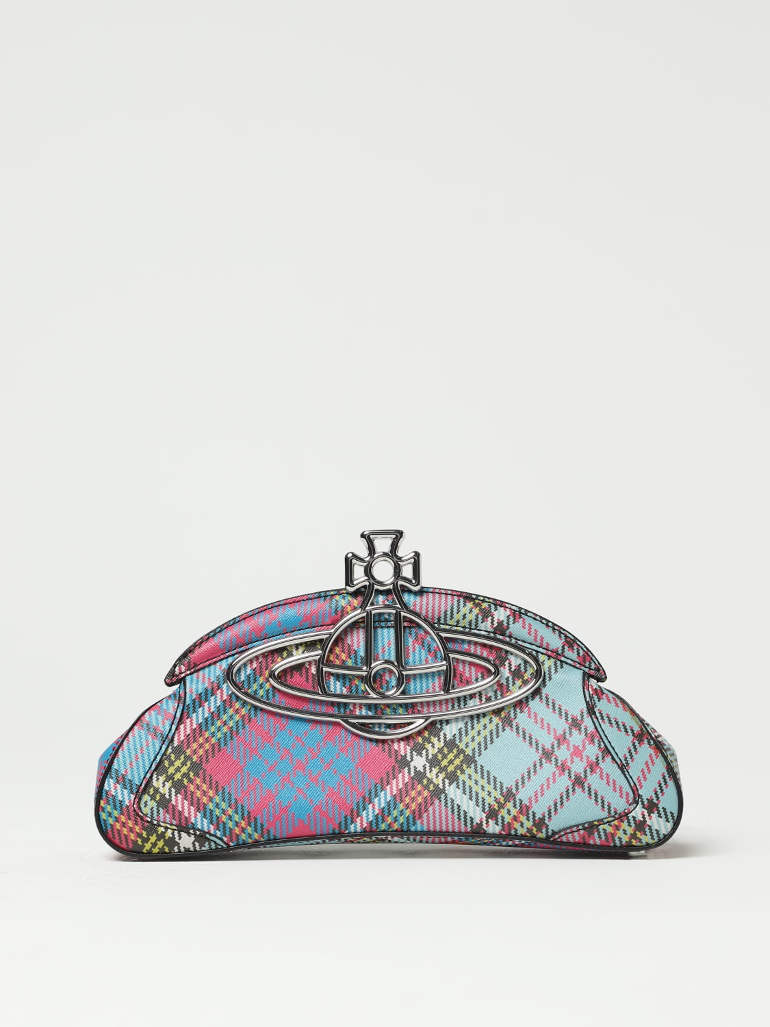 VIVIENNE WESTWOOD CLUTCH: Clutch woman Vivienne Westwood, Multicolor - Img 1