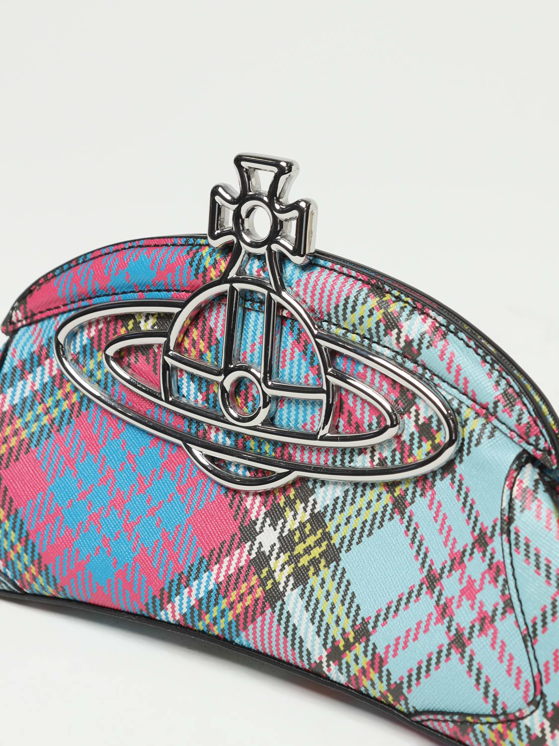 VIVIENNE WESTWOOD CLUTCH: Clutch woman Vivienne Westwood, Multicolor - Img 3