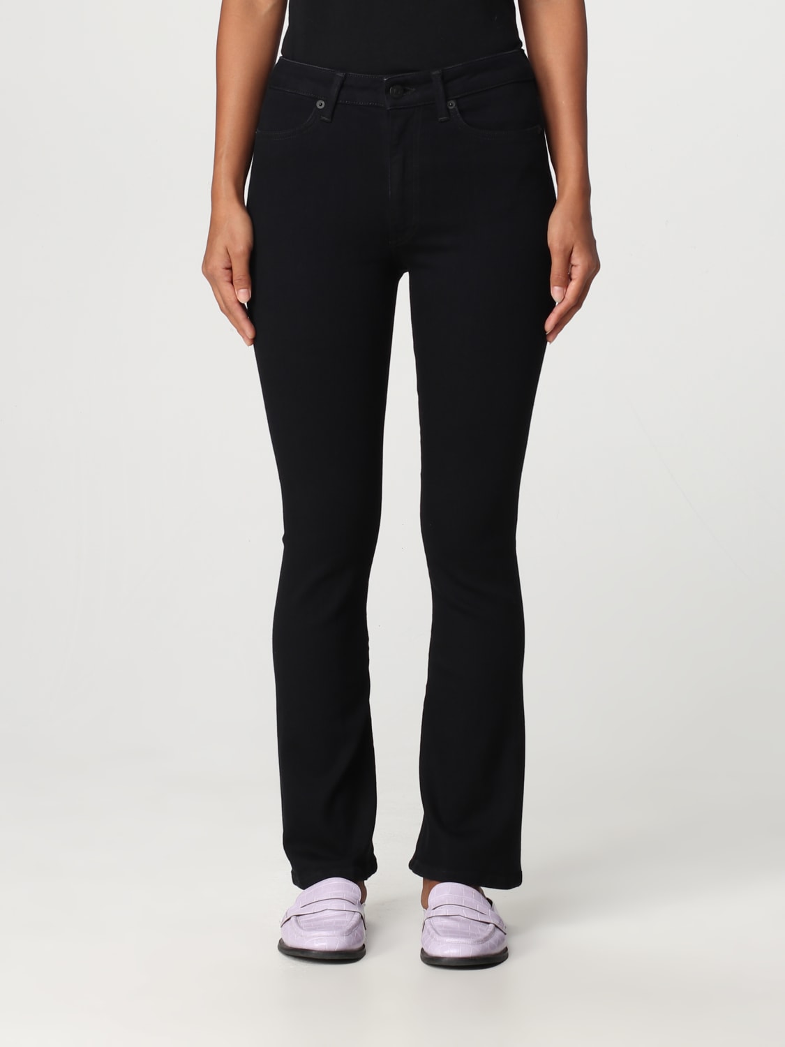 DONDUP JEANS: Dondup denim jeans, Black - Img 1