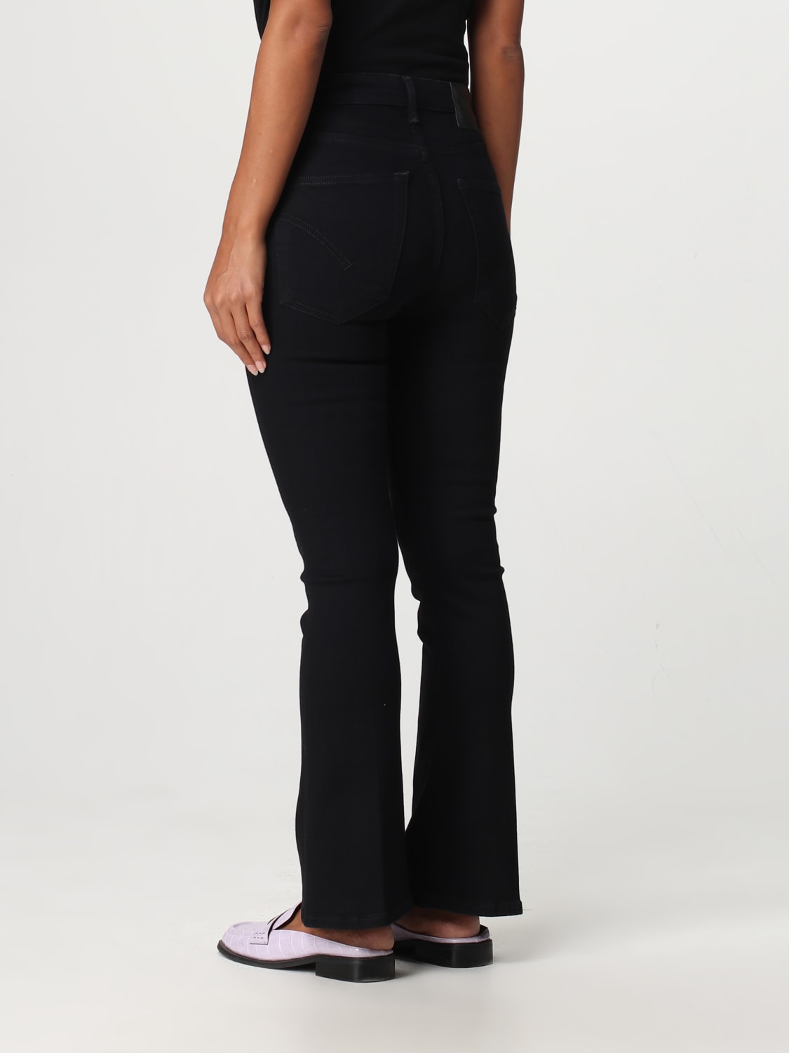 DONDUP JEANS: Dondup denim jeans, Black - Img 2