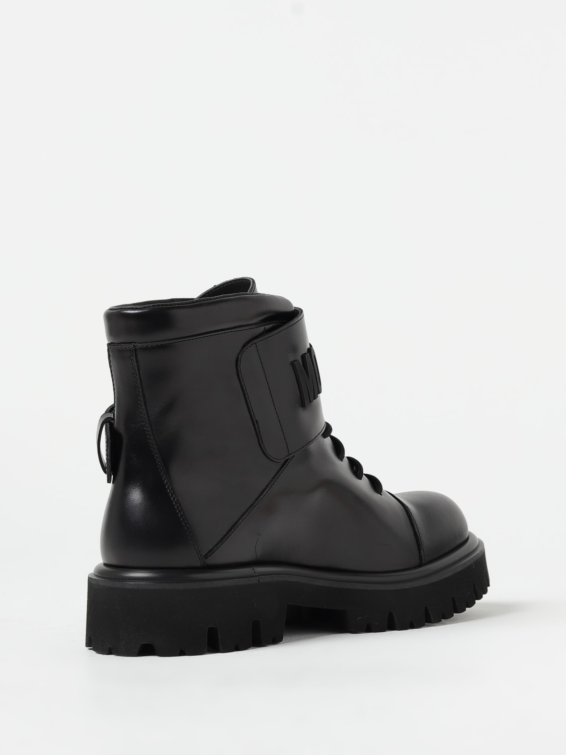 MOSCHINO COUTURE BOTAS: Zapatos hombre Moschino Couture, Negro - Img 3