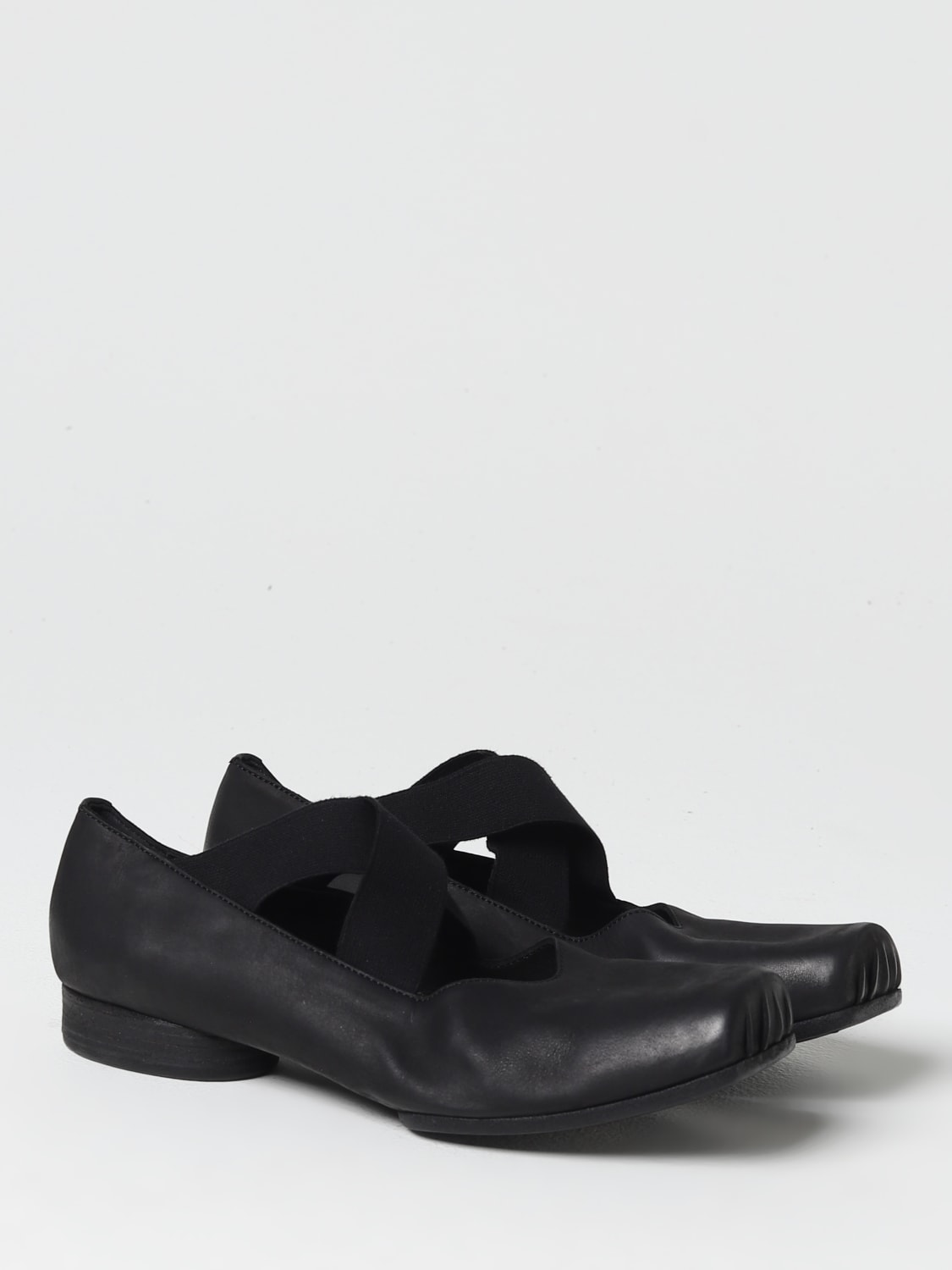 フラットシューズ UMA WANG Woman Ballet flats Black US9001 UW900 Calfskin Ballerinas – Antonioli.eu