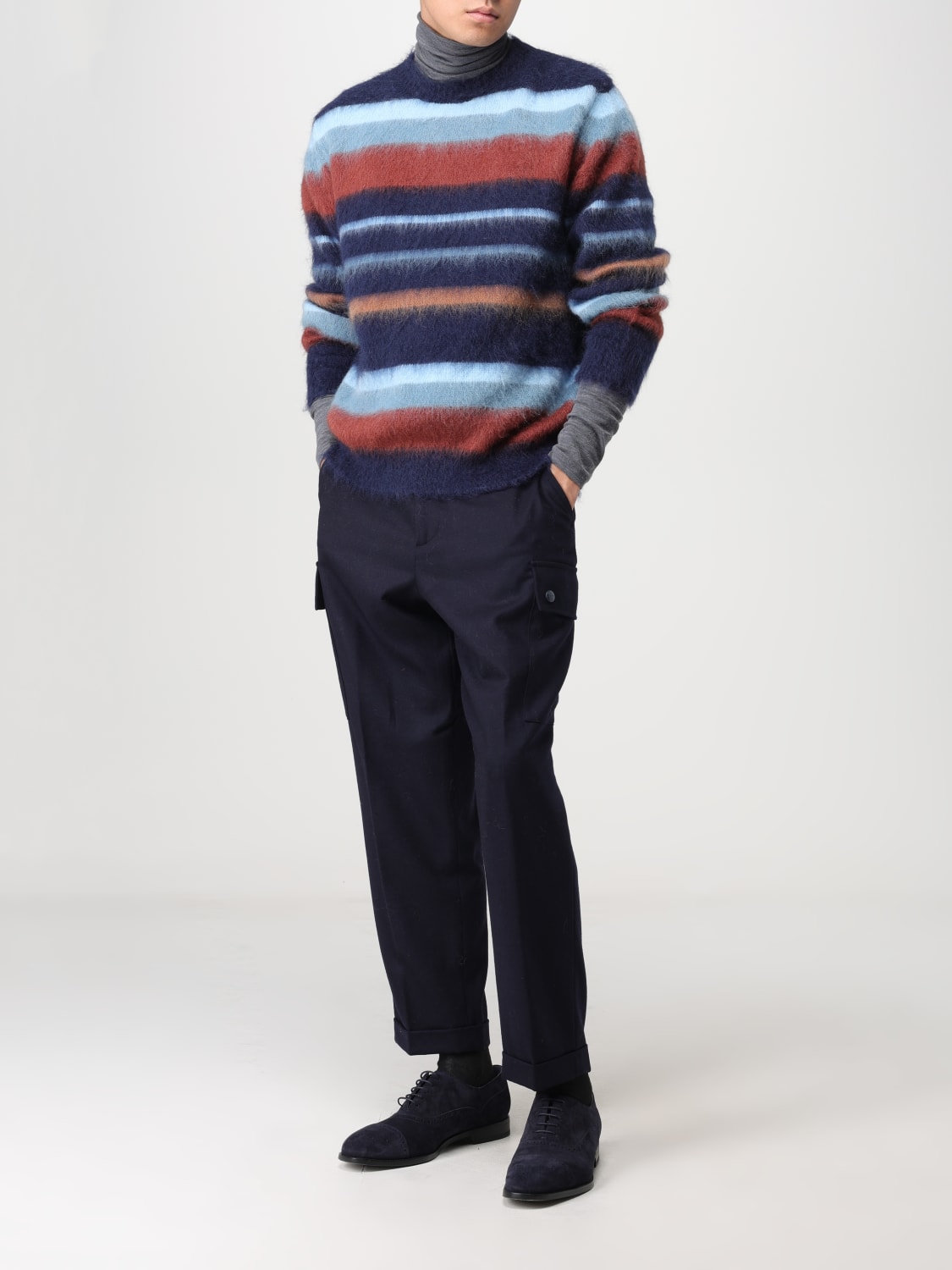 ETRO PULLOVER: Pullover herren Etro, Blau - Img 2