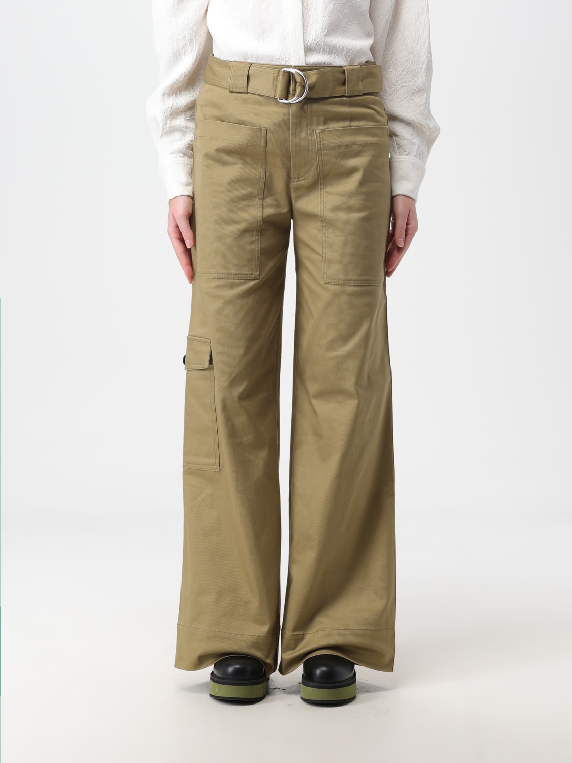 PROENZA SCHOULER PANTALÓN: Pantalón mujer Proenza Schouler, Militar - Img 1