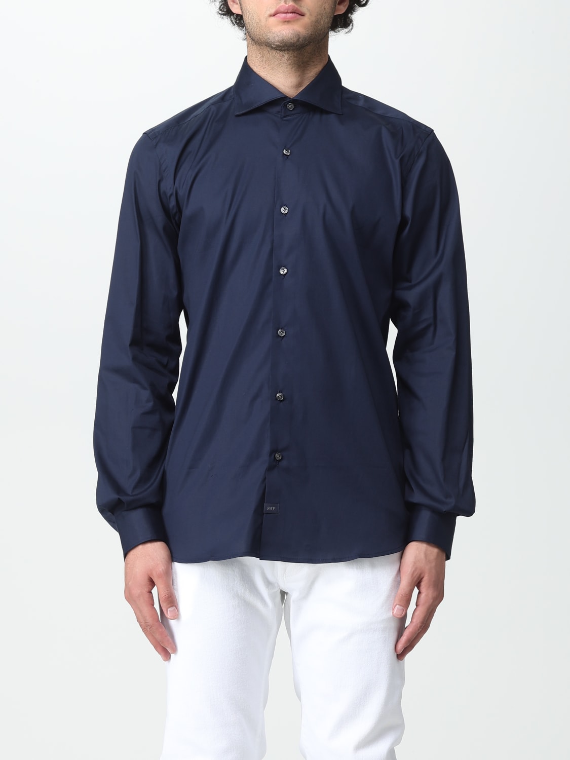FAY SHIRT: Shirt men Fay, Blue - Img 1
