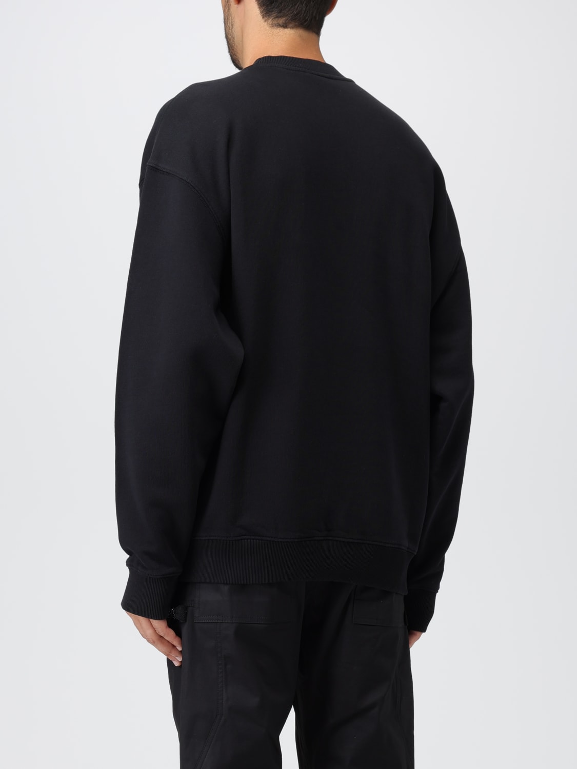 MARCELO BURLON COUNTY OF MILAN 스웨트셔츠: 스웨트셔츠 남성 Marcelo Burlon County Of Milan, 블랙 - Img 2