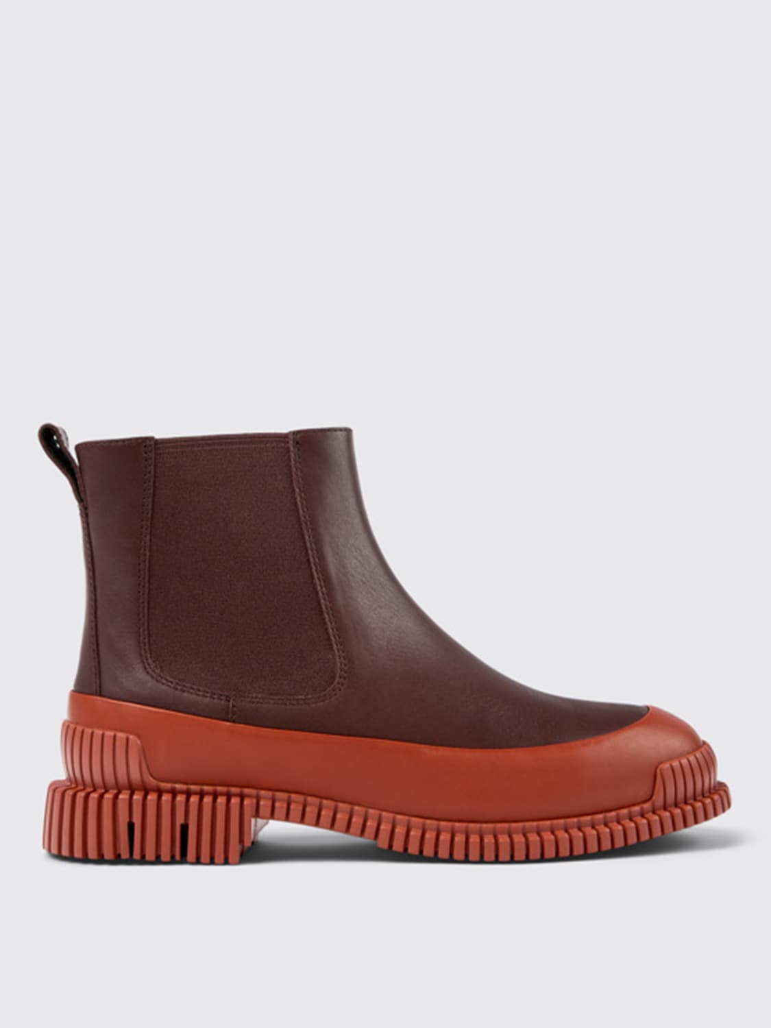 CAMPER: Pix leather ankle boots - Multicolor | Camper flat