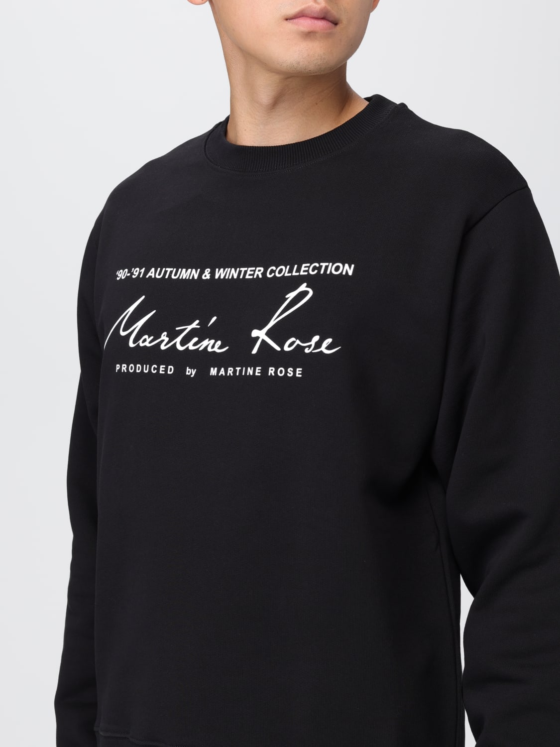 MARTINE ROSE SWEATSHIRT: Sweatshirt homme Martine Rose, Noir - Img 3