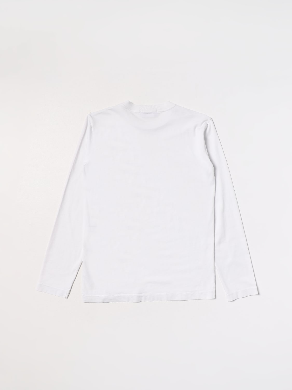 STONE ISLAND JUNIOR T-SHIRT: Stone Island Junior basic t-shirt, Ivory - Img 2