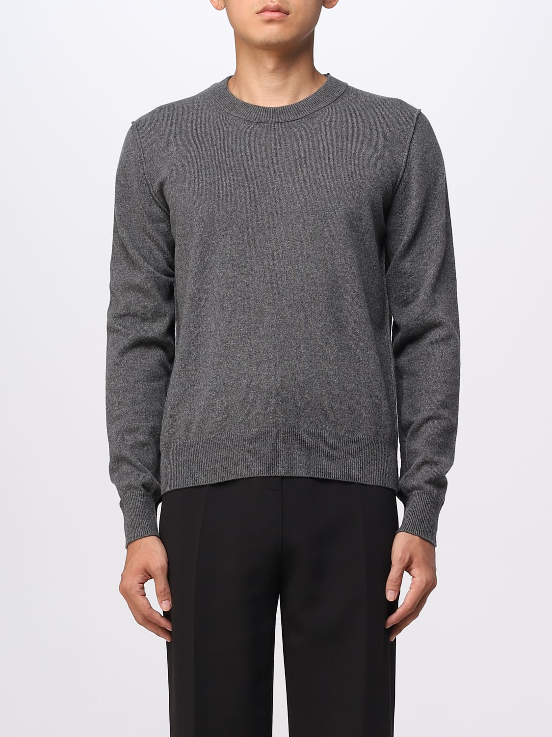 Maison Margiela Outlet: Sweater men - Grey | Maison Margiela sweater  SI1HA0008S17783 online at GIGLIO.COM