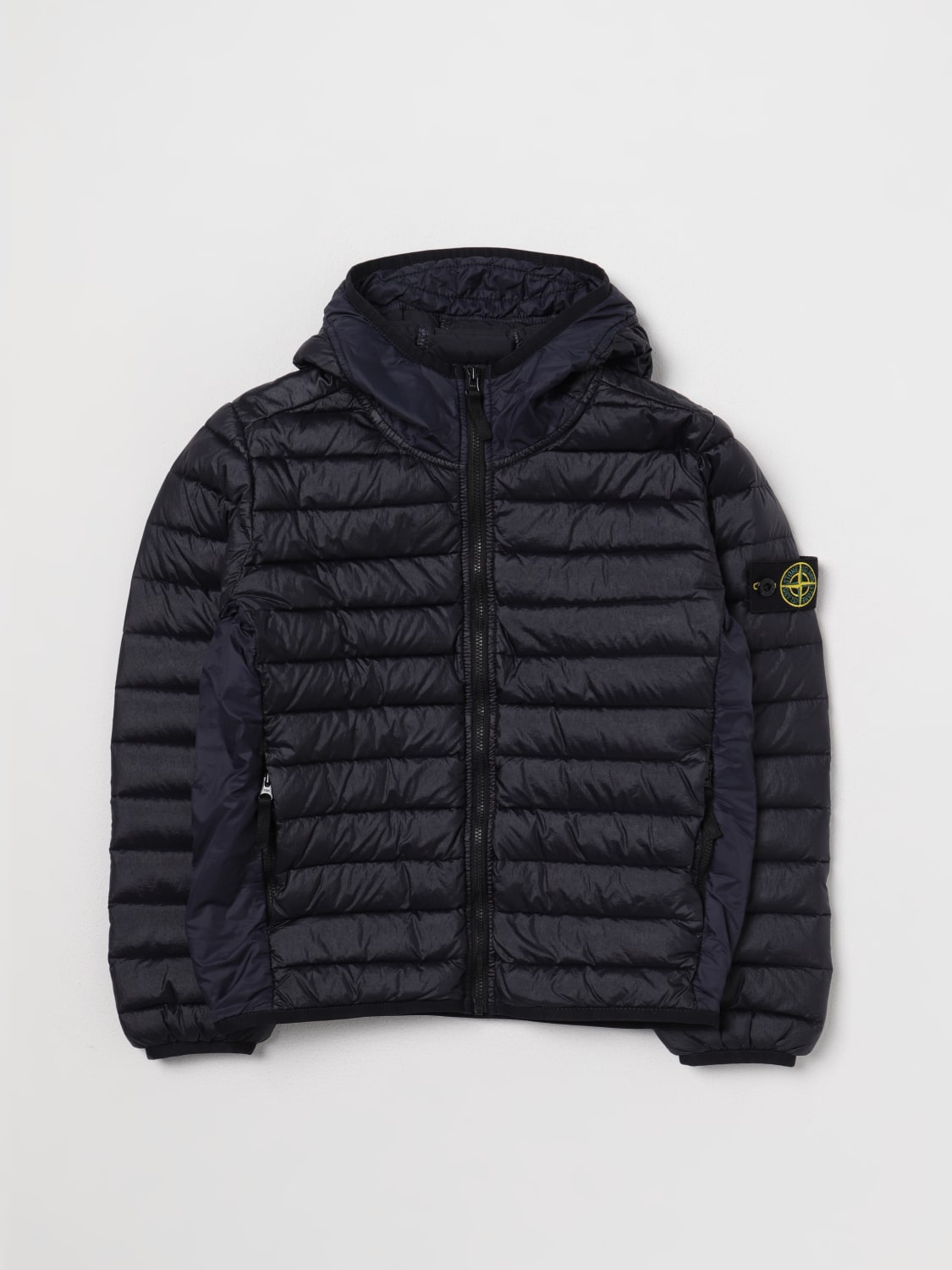 Stone Island Junior Outlet Jacket kids Blue Stone Island Junior jacket 40624 online at GIGLIO.COM