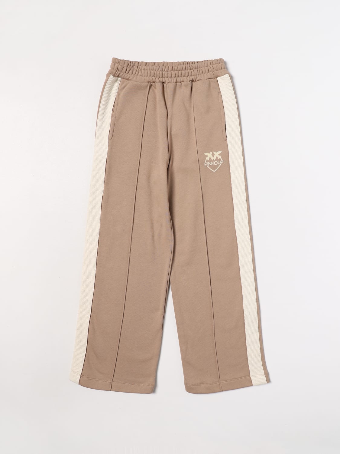 PINKO PANTS: Pants kids Pinko Kids, Beige - Img 1