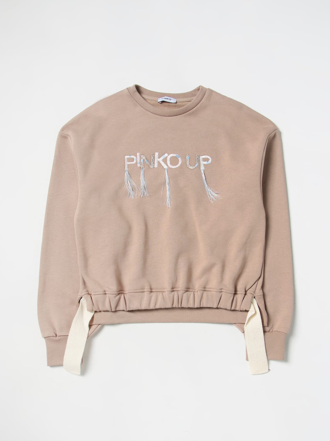 PINKO SWEATER: Sweater kids Pinko Kids, Beige - Img 1